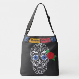 Bolsa Ajustável Dia De Los Muertos Sugar Skull