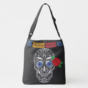 Bolsa Ajustável Dia De Los Muertos Sugar Skull
