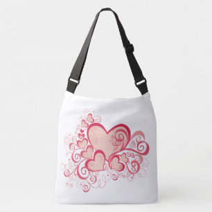 Bolsa Ajustável Dia de os namorados Cross-Body Bag