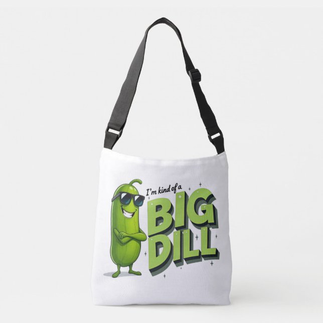 Bolsa Ajustável Dill Pickles Lovers Gift - Designs Engraçados de C (Frente)