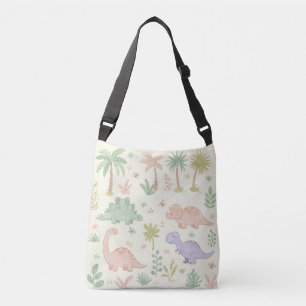 Bolsa Ajustável Dinossauros Pastel Adoráveis