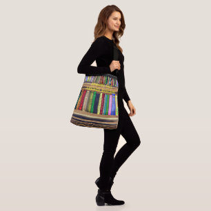 Bolsa Ajustável Divertido Porta-Tudo - Amante de Livros