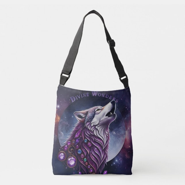 Bolsa Ajustável Divine Wonders Wolf (Frente)