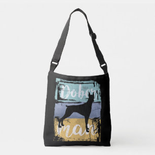 Bolsa Ajustável Doberman Gift - Vintage Retro Doberman Dog
