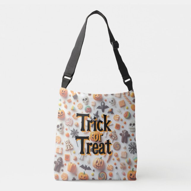 Bolsa Ajustável Doces de Halloween (Frente)