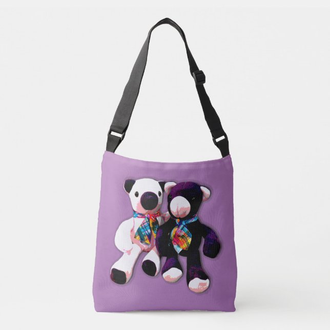 Bolsa Ajustável Dois Urso Duplo Saco Duplo Sentido (Frente)