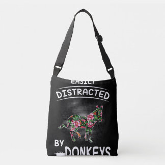 Bolsa Ajustável Donkey Lover Gift | Facilmente Distraido Por Donke