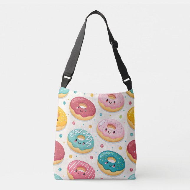 Bolsa Ajustável Donuts Pattern (Frente)