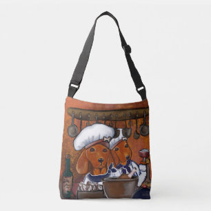 Bolsa Ajustável Doxies Vermelhas
