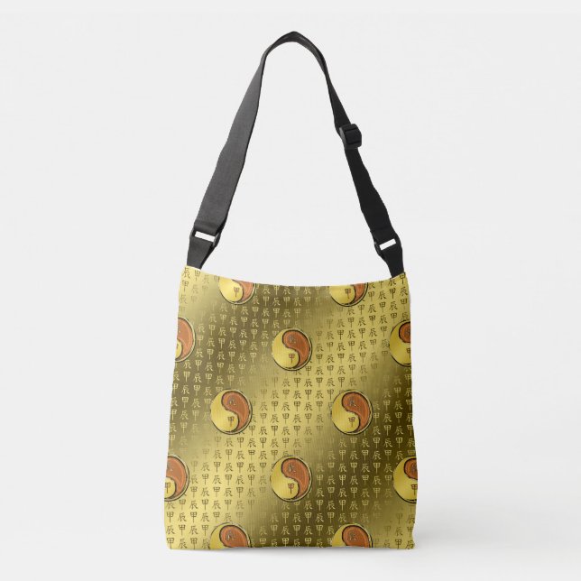 Bolsa Ajustável Dragão de Madeira (Frente)