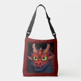 Bolsa Ajustável Dragon pixelart, Pixel Art 