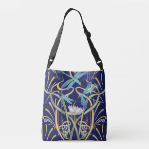 Bolsa Ajustável Dragonflies Art Nouveau