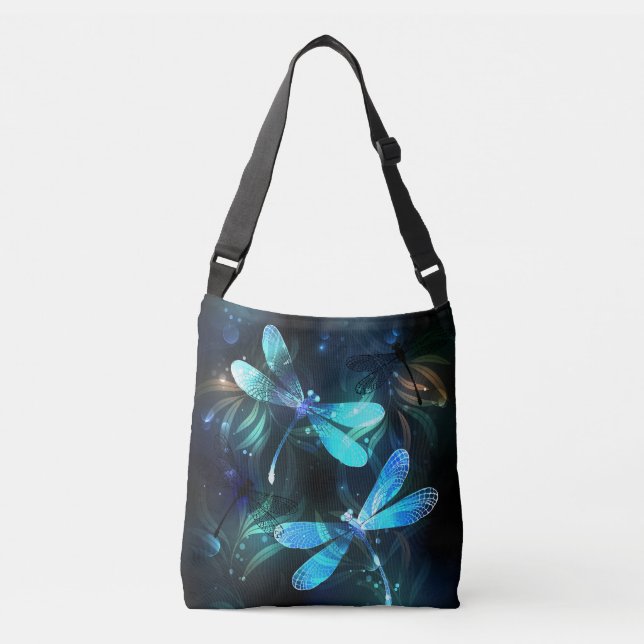 Bolsa Ajustável Dragonflies de lago (Frente)