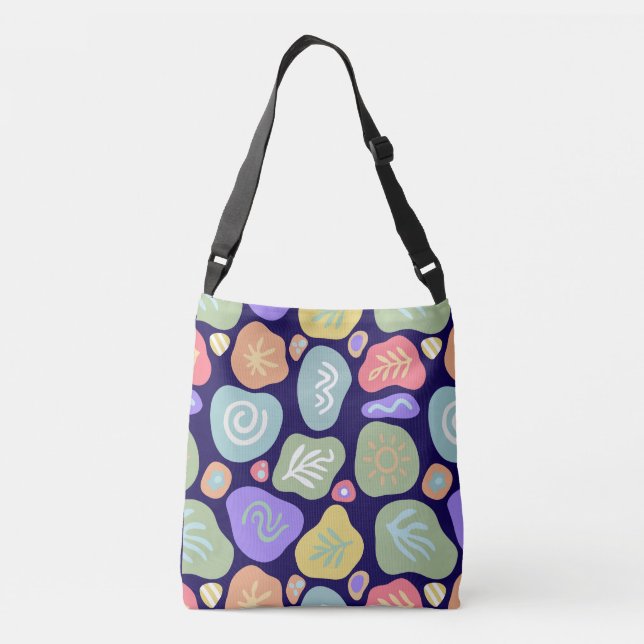 Bolsa Ajustável Dreamodles - Vibrant Boho Nature Motif Design (Verso)