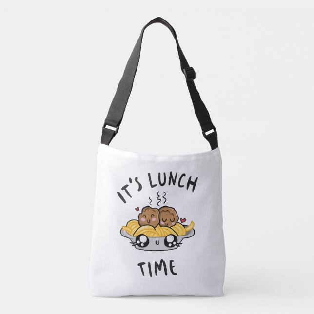 Bolsa Ajustável É hora do almoço (Frente)
