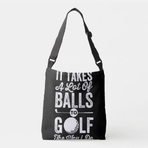 Bolsa Ajustável É preciso muitas bolas para golfe do jeito que eu 