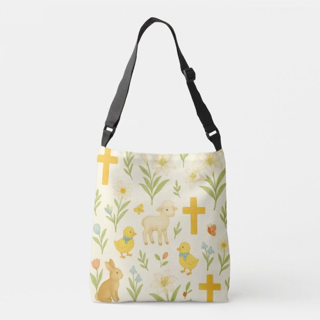 Bolsa Ajustável Easter Crossbody Bag (Verso)