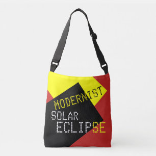 Bolsa Ajustável Eclipse Solar Modernista Curioso personalizável
