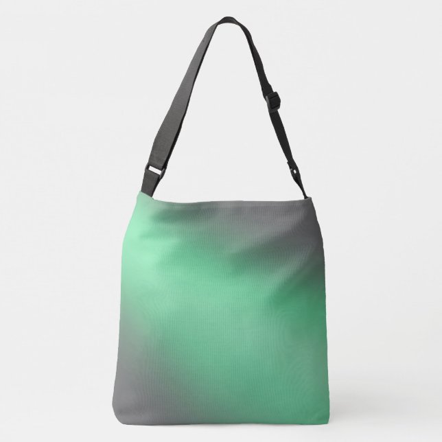 Bolsa Ajustável efeito de luz verde e cinza (Verso)