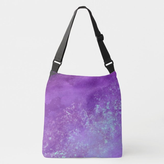 Bolsa Ajustável Efeito de nuvem de na moda Storm Purple (Frente)