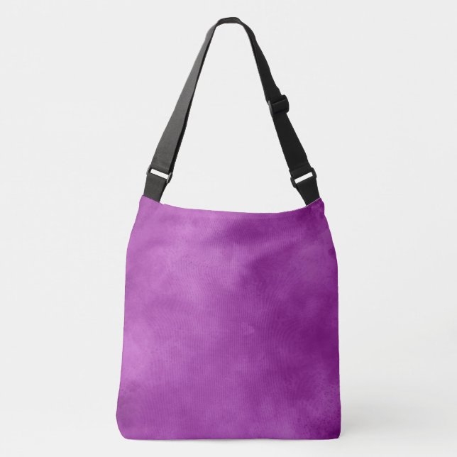 Bolsa Ajustável Efeito de nuvem de tempestade de na moda Violet Sk (Frente)