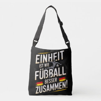Bolsa Ajustável Einheit é wie Fußball - Besser Zusammen! Saco