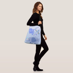 Bolsa Ajustável Elefante Azul Oh Bebê Acento Arte Garrafa