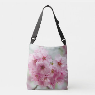 Bolsa Ajustável Elegância de Pétala Rosa – Arte Floral Japonesa