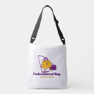 Bolsa Ajustável Elegant Embroidered Bag – Stylish & Durable Everyd