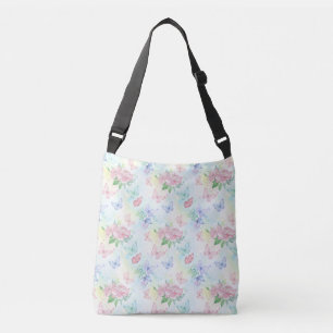 Bolsa Ajustável Elegante Estampa Sem Costura de Borboleta