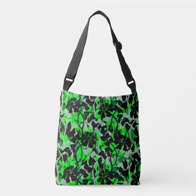 Bolsa Ajustável Elegante Floral (Frente)