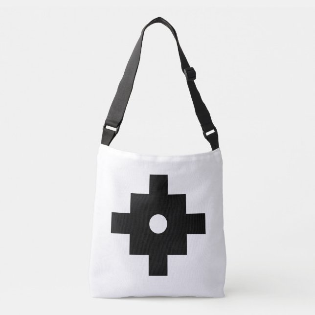 Bolsa Ajustável Elegante Inka Cross Geométrico Design (Frente)