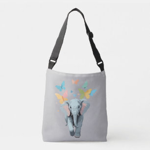 Bolsa Ajustável Elephant Vetor Painting Adorable Fay Animal Play