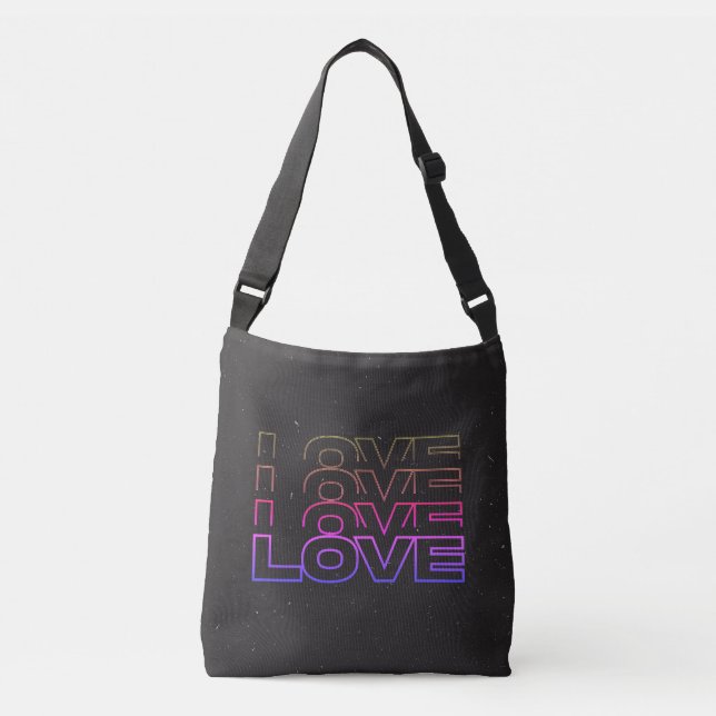 Bolsa Ajustável Eletro Love - Retro Mix Edition (Frente)
