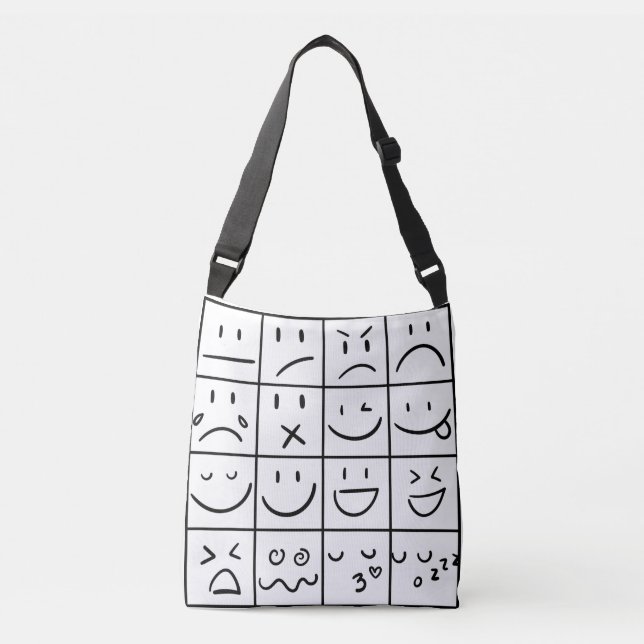 BOLSA AJUSTÁVEL EMOJI CROSSBODY BAG (Frente)
