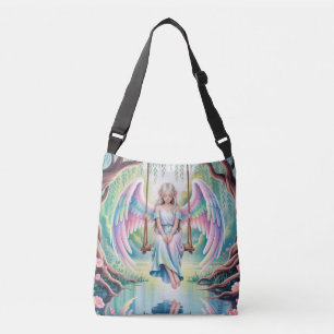 Bolsa Ajustável Encantando Angel Girl em um balanço