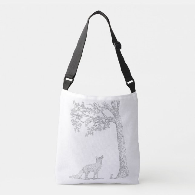 Bolsa Ajustável Encontrei o esquilo (Frente)