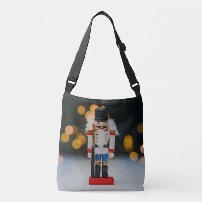 Bolsa Ajustável Enfeite natalino quebra-nozes clássico do Slippery (Frente)