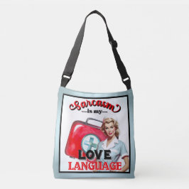Bolsa Ajustável Enfermeira Cuja Linguagem Pinup_ Love