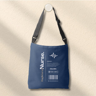 Bolsa Ajustável Enfermeira Registrada – Humor de Trabalho Divertid