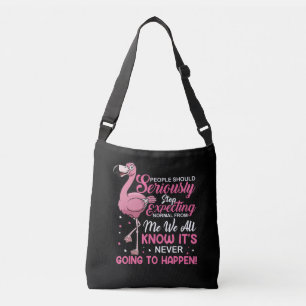 Bolsa Ajustável Engraçado - As Pessoas Devem Parar De Esperar Nor