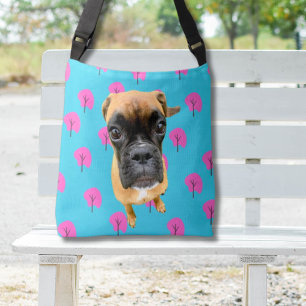 Bolsa Ajustável Engraçado dote de foto de um cão personalizado par