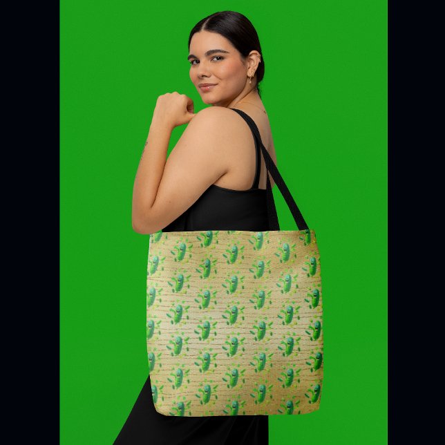 Bolsa Ajustável Engraçado Pickleman (2 styles Pickleman tote bag.)