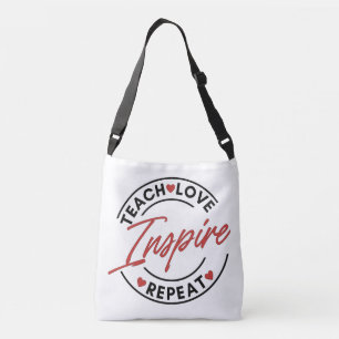 Bolsa Ajustável Ensinar Amor Inspira Motivação