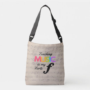 Bolsa Ajustável Ensinar Música É O Meu Humor De Professor De Músic