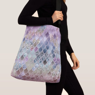 Bolsa Ajustável Escalas de Sereia de Verão #13 (Faux Glitter)