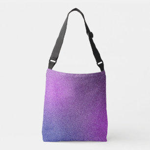 Bolsa Ajustável Escórias De Gradiente Azul-Roxo