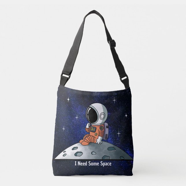 Bolsa Ajustável Espaço Necessário, Astronauta, Espaçador, Personal (Frente)
