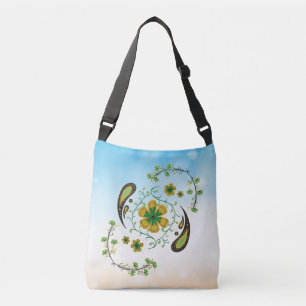 Bolsa Ajustável Espiral Floral Botânica Taiji