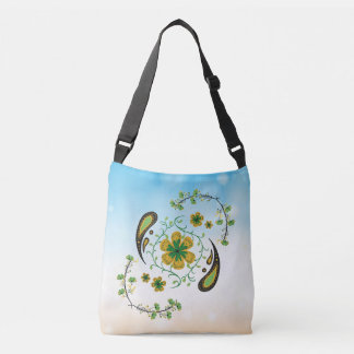 Bolsa Ajustável Espiral Floral Botânica Taiji